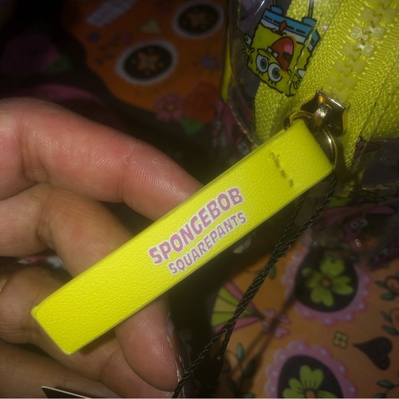 Nickelodeon SpongeBob SquarePants makeup cosmetic bag - Picture 4 of 7